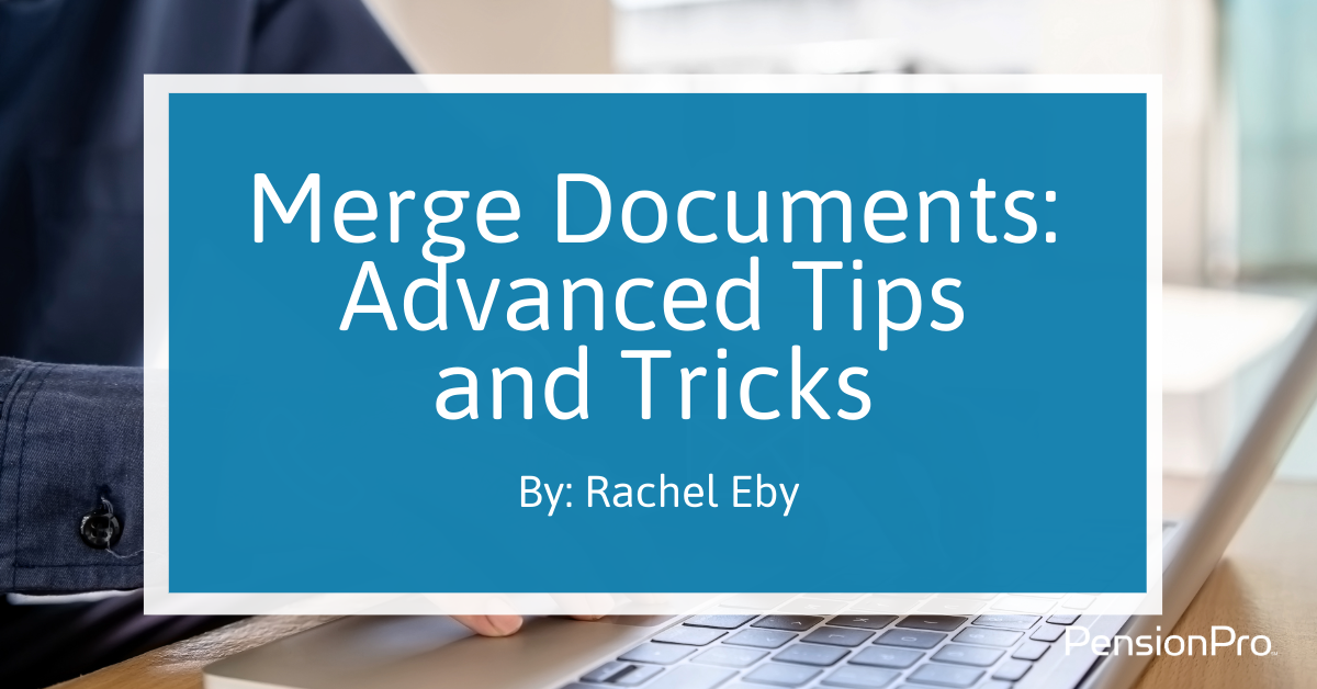 Merge Documents Blog