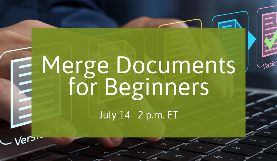 Merge Documents for Beginners