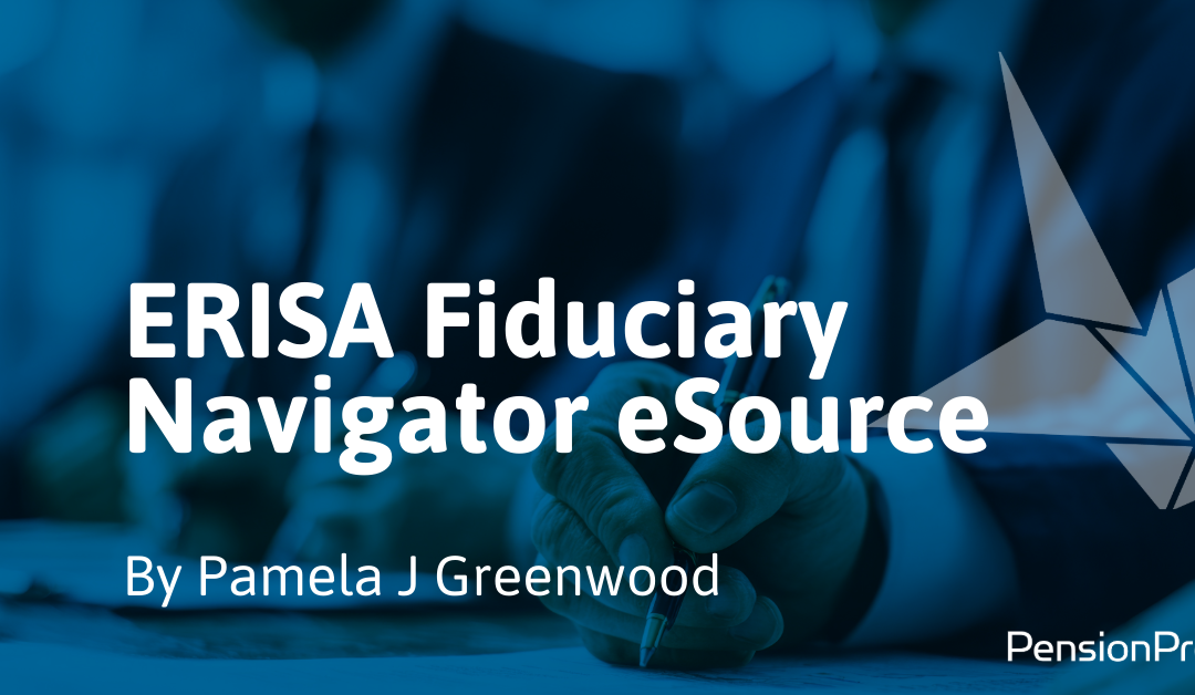 ERISA Fiduciary Navigator eSource