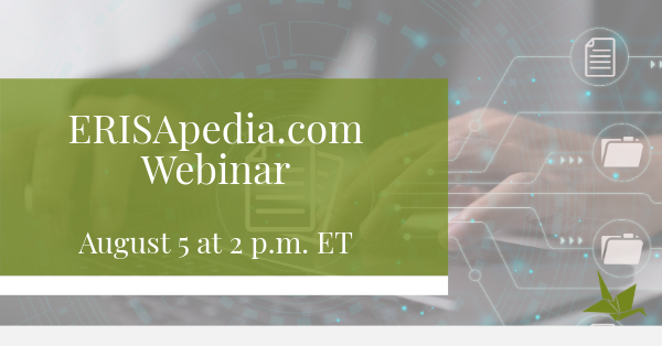 ERISApedia Webinar