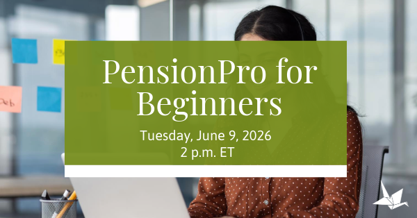 PensionPro for Beginners