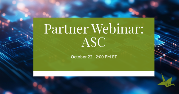 Partner Webinar: ASC